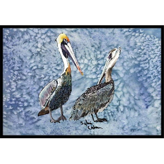 Carolines Treasures 8409-MAT Pelican Tapis Intérieur Ou Extérieur - 18 x 27 Po