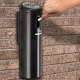 thumbnail image 2 of Commercial Zone 712101 Wall-Mounted Ashtray Locking with Swivel - Black, 2 of 4