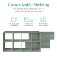 thumbnail image 3 of Organizador de almacenamiento Best Choice Products de 8 cubos con 3 paneles, 3 of 8