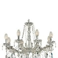 thumbnail image 2 of Dale Tiffany Strasbourg Chandelier Polished Chrome in finish, 2 of 3