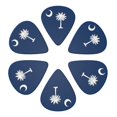 thumbnail image 6 of South Carolina Flag Pattern Guitar Picks for Guitar Bass Music Instruments Women Men Guitar Picks, 6 of 7