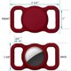 thumbnail image 2 of Soporte para collar Airtag para perro (paquete de 2), compatible con Apple Airtag, soporte para collar de gato, funda Airtag para rastreador GPS, 2 of 5