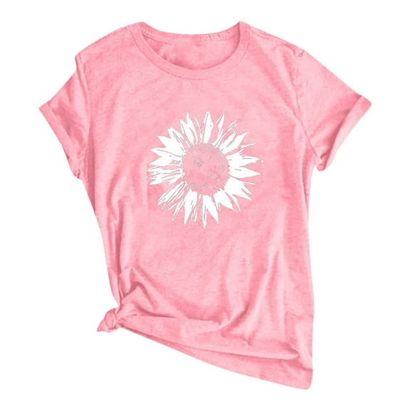 Endives Women's Short Sleeve T-shirt Cute Graphic Tees Crewneck Summer Tops Casual Loose Cotton T shirts