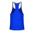 thumbnail image 6 of Ecqkame Men's Workout Tank Tops High Resilience Breathable Gym Shirts Muscle Fitness Bodybuilding Sleeveless Shirts 02-Blue L, 6 of 7