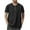 Black, variant on lmcalzta Mens Henley Shirts Short Sleeve Cotton Basic T-Shirts Classic Fashion Casual Shirts