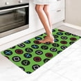 thumbnail image 4 of Button green Rubber Rectangular Kitchen Doormat, 4 of 7