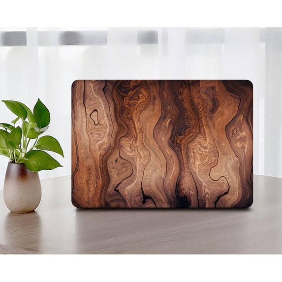 KSK KAISHEK Protective Case Hard Cover Only for MacBook Pro 16"( XDR Display Touch ID, 2021 - 2023) Model A2780 A2485, Type C Wood grain 52