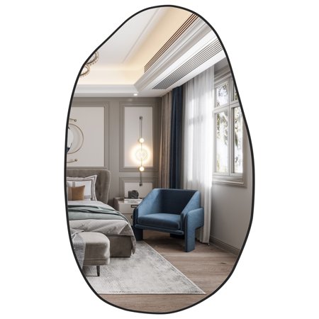  Irregular Asymmetrical Wall Mounted Mirror  Entrance 