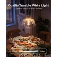 thumbnail image 2 of Govee 500LM RGBWW Smart ST19 LED Bulb 4 Pack, 64+ Scene Modes, Classic Design Bulb, High-Density COB Light Strips, Smart Control, 2 of 7