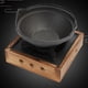 thumbnail image 4 of Mini estufa de camping, quemador, cocina con olla sin tapa, utensilios de cocina, horno de fondue, hervidor de agua para exteriores, L, 4 of 6