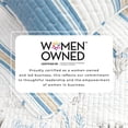 thumbnail image 4 of Nautical Quilt Set - Lightweight, Soft, All-Season - 2-Piece Reversible Bedding Set (Twin / Twin XL, Flag Stripe / Ocean Stories), 4 of 6