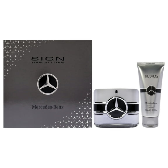 Mercedes-Benz Men's Sign Your Attitude, Cologne for Men Gift Set, 2 pc