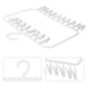 thumbnail image 3 of Percha de ropa con 18 pinzas para secar calcetines, resistente al viento, 3 of 8