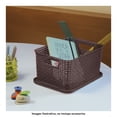 thumbnail image 4 of PLASTICOS LA ARDILLA KIT CAJA RTTN C/TAPA CH Y MED 4P CHOCO PLASTICOS LA ARDILLA Tipo Rattan (Chocolate), 4 of 4
