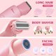 thumbnail image 4 of Afeitadora eléctrica para mujer, recortadora de bikini, recortadora de vello para piernas, bikini, axilas y zonas púbicas, resistente al agua IPX7, regalo para mujer (rosa), 4 of 5