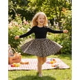 thumbnail image 4 of Lanbubble Toddler Girls Long Sleeve Dress A-Line Casual Play Dresses Size 2-3T, 4 of 7