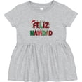 thumbnail image 3 of Inktastic Feliz Navidad Girls Baby Dress, 3 of 5