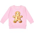 thumbnail image 2 of Inktastic Gingerbread Man Cookie Toddler Sweatshirt, 2 of 4