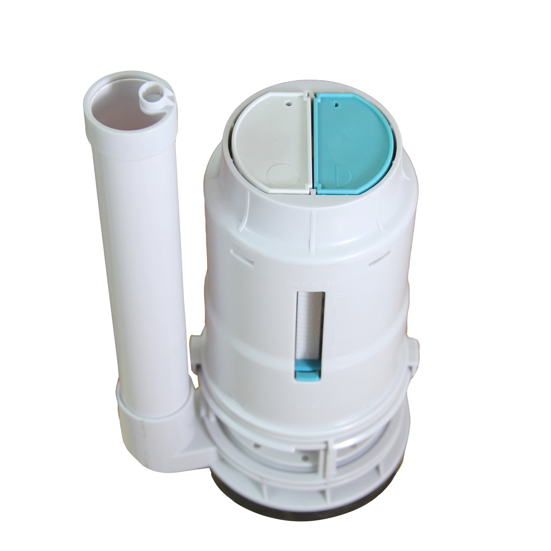 3inch Dual Flush Valve for One Piece Toilet Tank Drain (3.18"3.5