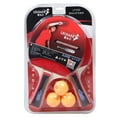 Table Tennis 2 Player Set 2 Table Tennis Bats Rackets with 3 Ping Pong Balls for Students