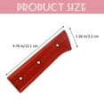 thumbnail image 2 of DRAFIDEEP 1 Set Kitchen Cutter Handle Grip Brown Wood for Home Users and Professional Cooks Stable, 2 of 6