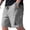 b-147Grey570, variant on PIMSSY Men Casual Shorts Comfortable Breathable Lightweight Summer Outdoor Athletic Relaxed Fit Stretch Elastic Waistband Soft Fabric Solid Color Male Versatile Bottoms