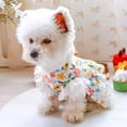 thumbnail image 3 of Balems Summer Dog Floral Princess Dress Puppy Skirt Wedding Dresses For Pet Dogs Clothes, 3 of 6