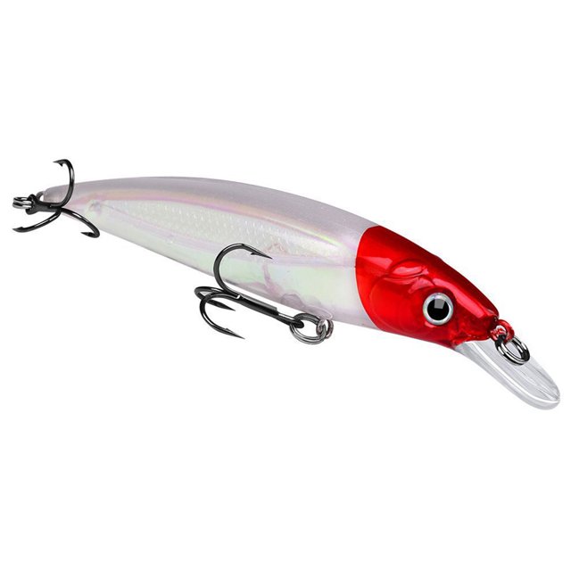 Cebo duro biónico de 9cm con anzuelo, cebo duro para peces pequeños para aparejos de pesca de tiro largo