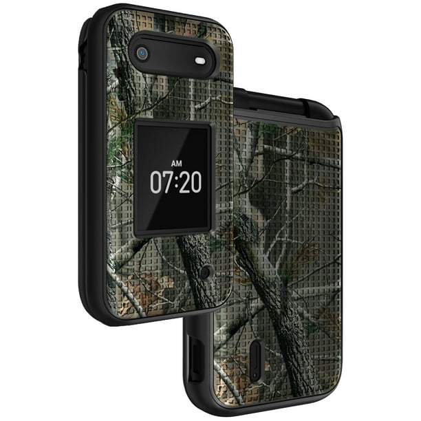 Case for Nokia 2760 Flip Phone, Nakedcellphone [Outdoor Camouflage
