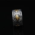 thumbnail image 5 of Unisex Retro Eagle Wings Ring Geometric Titanium Alloy Ring For Men Women Vintage Biker Jewelry Gift Vintage Look, 5 of 10