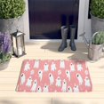 thumbnail image 2 of Halloween Ghosts with Boo Flannel Non Slip Door Rugs,Washable Door Mats Indoor,Decorative Door Mats,Dirt-Resistant and Absorbent Doormat for Entrance,Bedroom,Kitchen,Bathroom,23.5x16in(60x40cm), 2 of 5