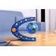thumbnail image 2 of Globo flotante de levitación magnética, globos geográficos flotantes, mapa del mundo para decoración de escritorio, enchufe de la UE Afortunado Sencillez, 2 of 5