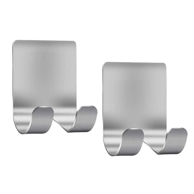 RKSTN Hook Up 2PCS Men Shaving Shaver Shelf 304 Stainless Steel Shaving Rack