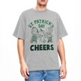 thumbnail image 3 of Camiseta de algodón 100 % divertida para hombre con el lema Y2K de Peanuts, Snoopy, San Patricio y Charlie Brown Cheers, 3 of 5