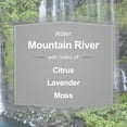 thumbnail image 2 of Mainstays Single-Wick Scented Glass Jar Candle, Mountain River, 20oz., 2 of 8