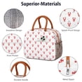thumbnail image 4 of Lunch Bag Lunch Box for Women Reusable Insulated Lunch Bags,Water-Resistant Lovely Lobster Cartoon Style Cooler Lunch Tote Bag, Large Capacity for Work Travel Picnic, 4 of 6