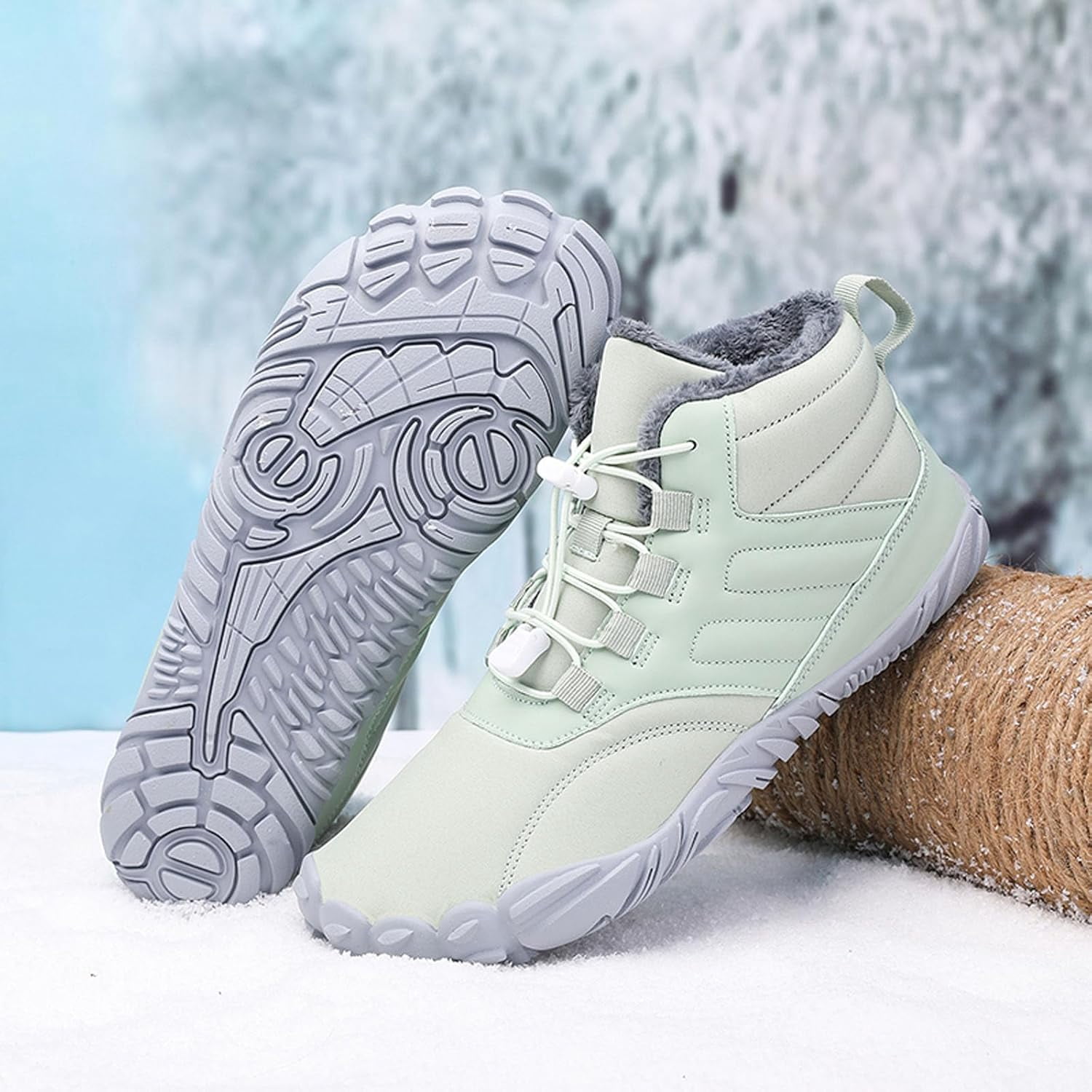 Women Barefoot Shoes Mens Minimalist Zero Drop Boots Wide Toe Box Toes Sneakers Workout Footwear Trail Running Hiking Shoes