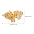thumbnail image 2 of Miangastore Hair Barrettes Alloy 2Set 2.7x1.5in, 2 of 8
