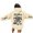 Beige, variant on Women's Letter Print Hoodie Relaxed Fit Casual Style Beige S