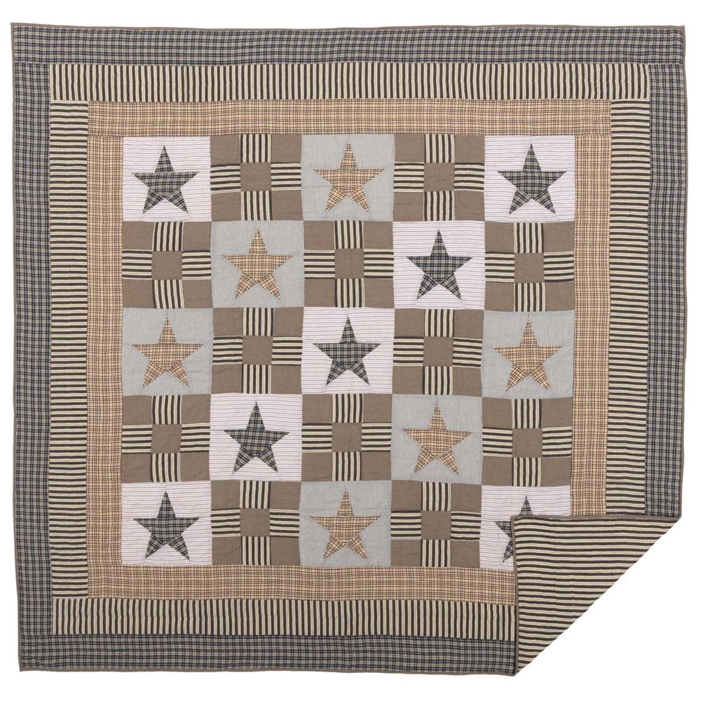 Ashmont Ninepatch Queen Quilt 90x90