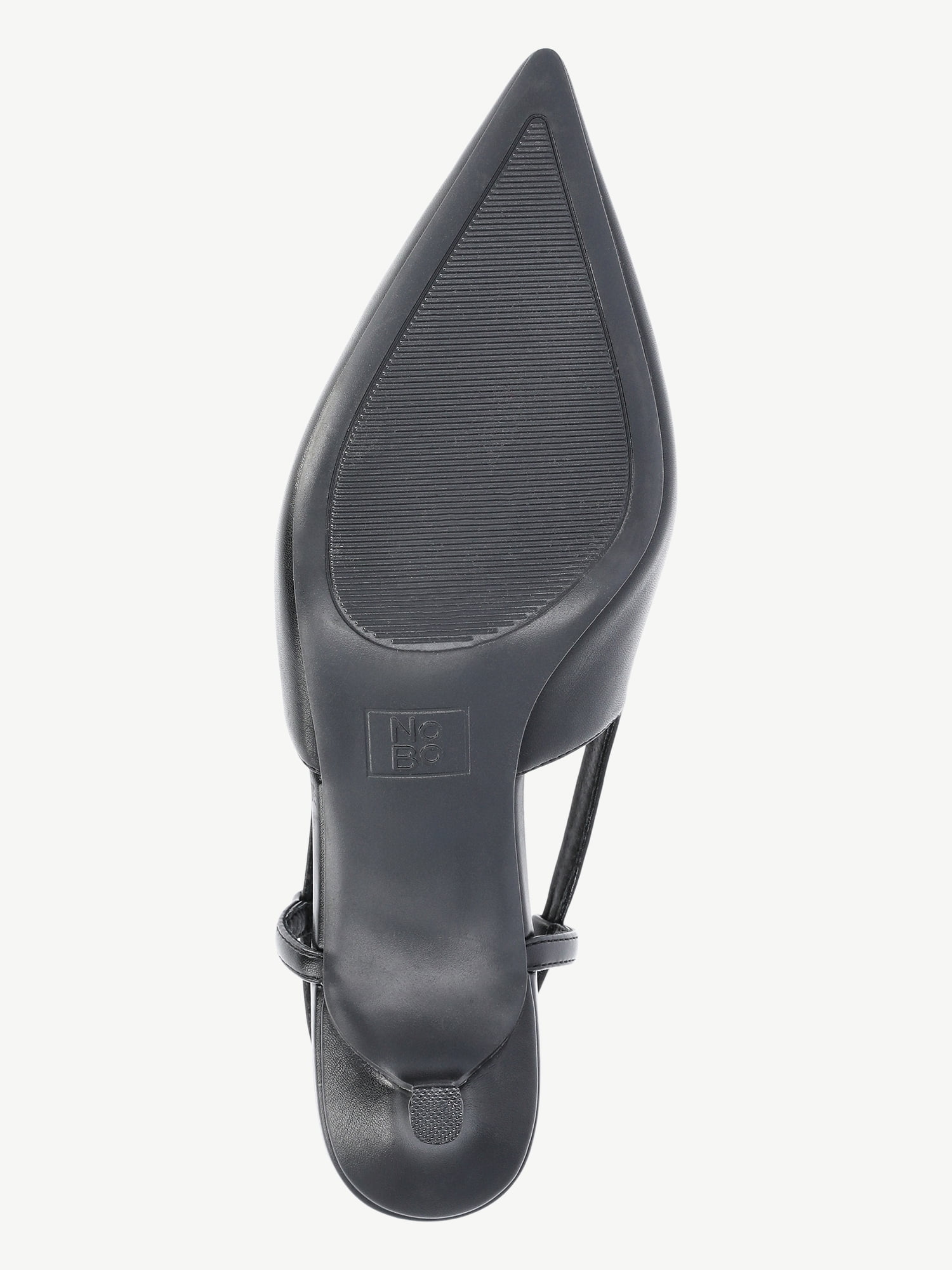 No Boundaries Faux Leather Slingback Kitten Heels, Women's