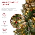 thumbnail image 3 of Árbol de Navidad Best Choice Products de 6 pies con 818 puntas, 3 of 5