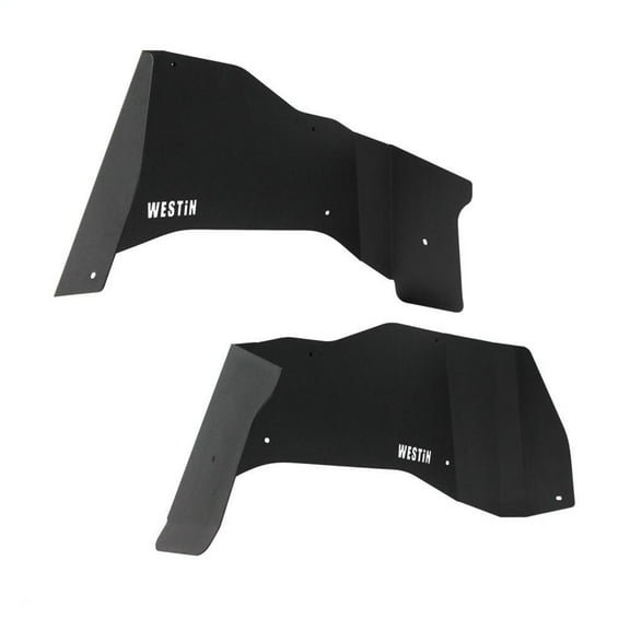 Westin 18-20 Jeep Wrangler JK Inner Fenders - Rear - Textured Black - 62-11035