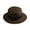 Dark Coffee M, variant on Beach Straw Hat Flat Top Wide Brim Sun Protection Hat with Black Ribbon Bow Hand-Woven Breathable Summer Hat