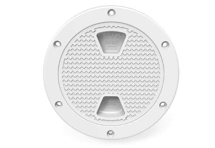 8" Non Slip Round Plate Boat Inspection Hatch With Detachab Cover Accessories