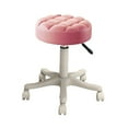 thumbnail image 2 of Taburete Giratorio Macarena Taburete de Bar con Ruedas Rosa, 2 of 8