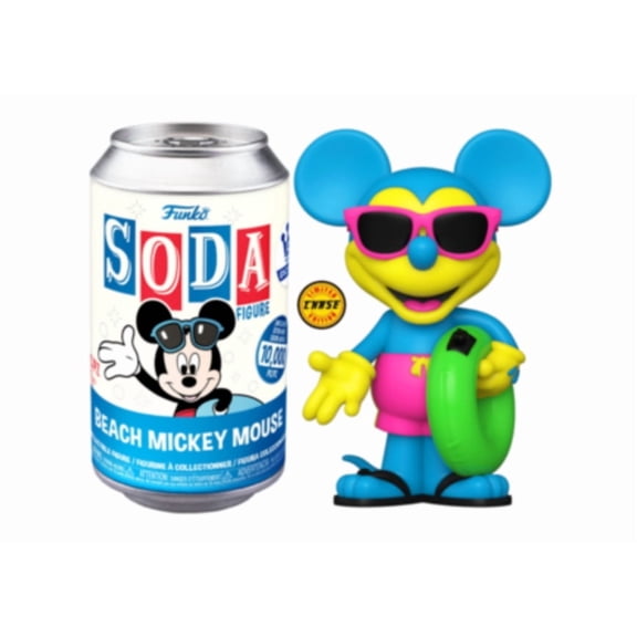 Funko Soda Beach Mickey Mouse Chase Variant Figure
