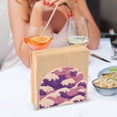 thumbnail image 3 of Yayeee Napkin Holder for Table Set of 2 Kitchen Paper Tissue Organization, Purple Wave Pattern, 3 of 8