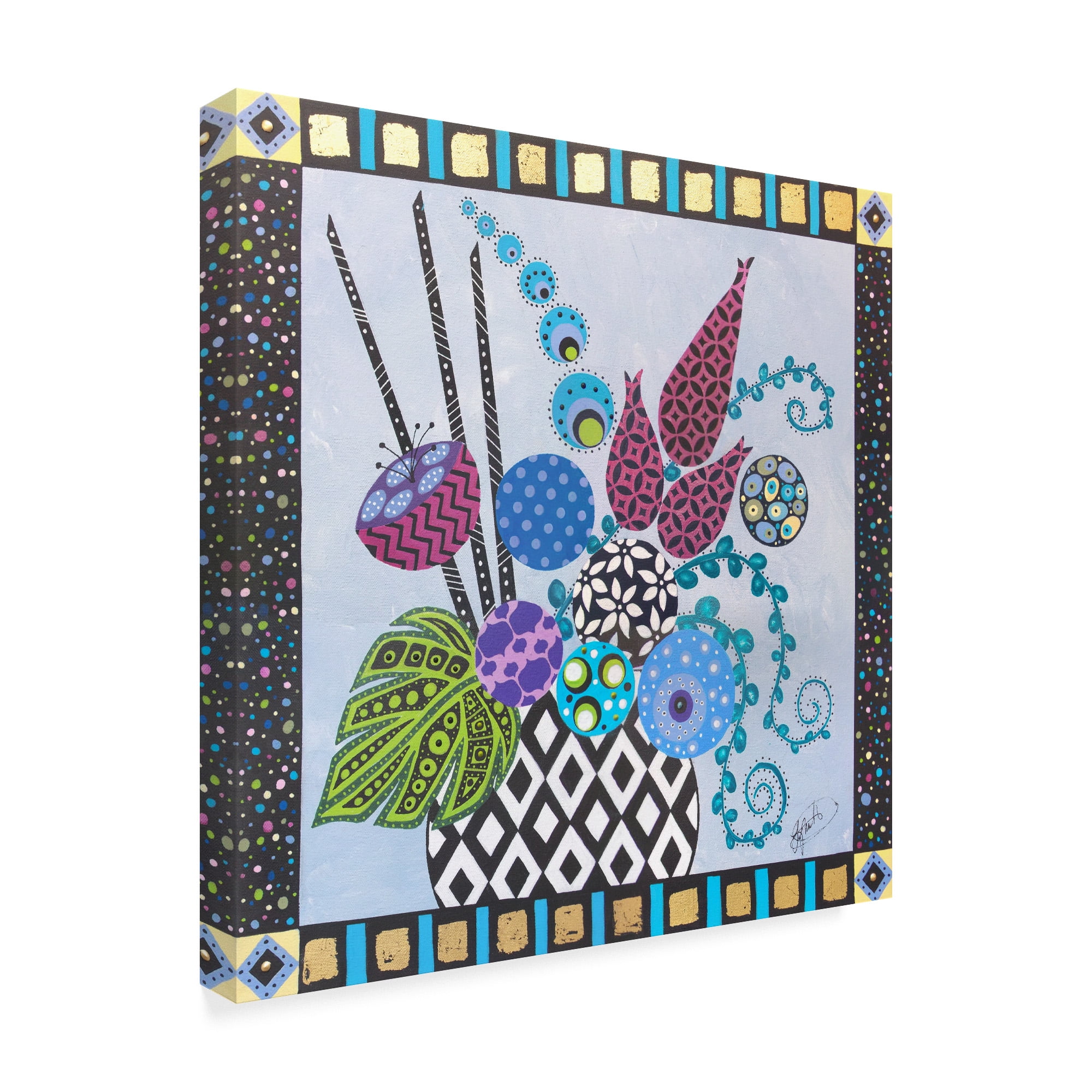 Trademark Fine Art 'Sabrinas Bouquet' Canvas Art by Lynn Hughes