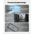 thumbnail image 6 of KFFKFF 30-Inch Freestanding Gas Range Oven, Stainless Steel Stove with 5 Sealed Burners, Convenient Racks, Storage Drawer, 4.8 Cu. Ft. Capacity, Ideal for RVs, Apartments, and Mobile Homes, 6 of 9